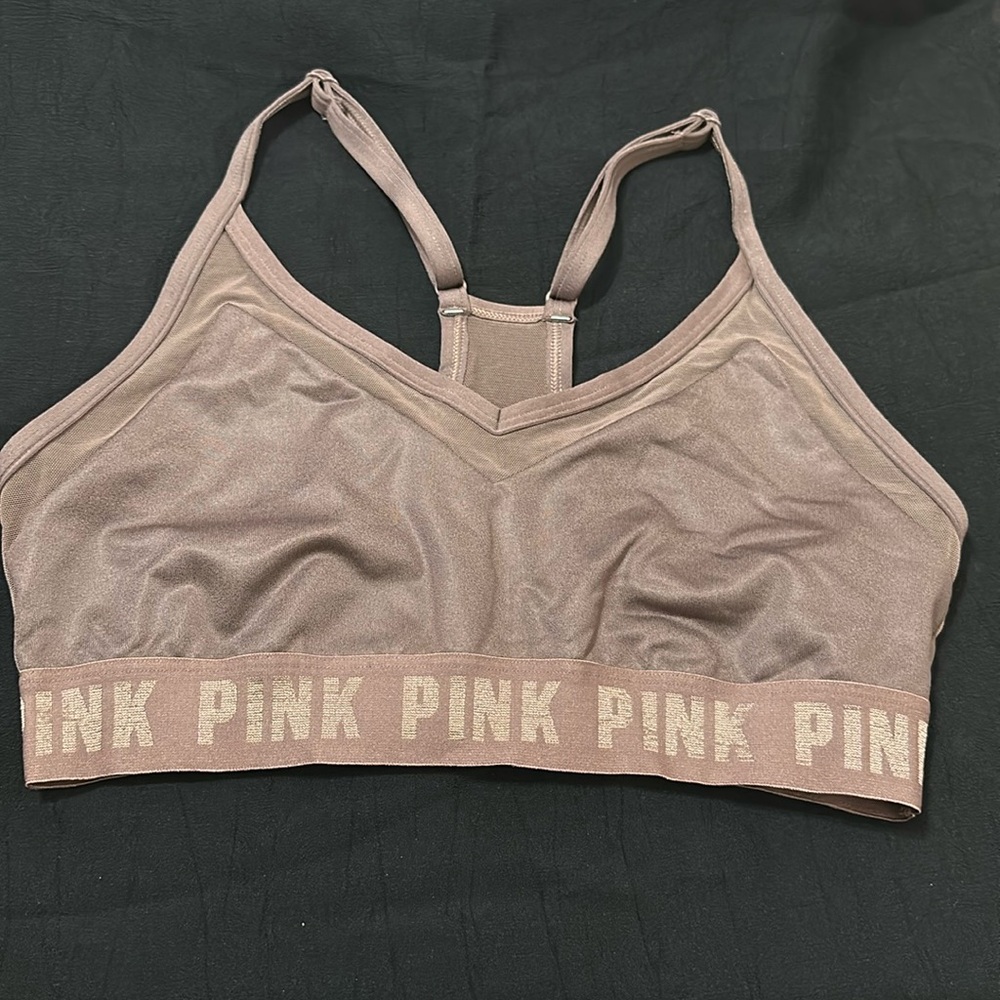 Pink Victoria secret bra